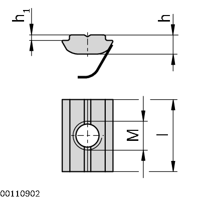 T SLOT STONE | 3842541393 | Bosch Rexroth