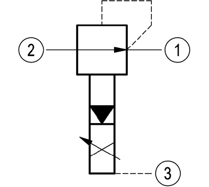 Bosch Rexroth Magnetbetätigtes Ventil, elektroproportional - VEP-5A-2R-06-P VEP-5A-2R-06-P