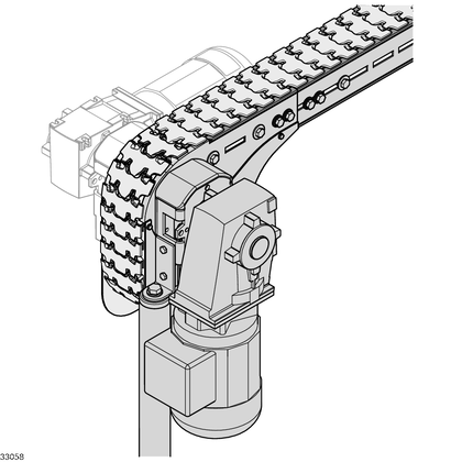 Drive and return unit STS