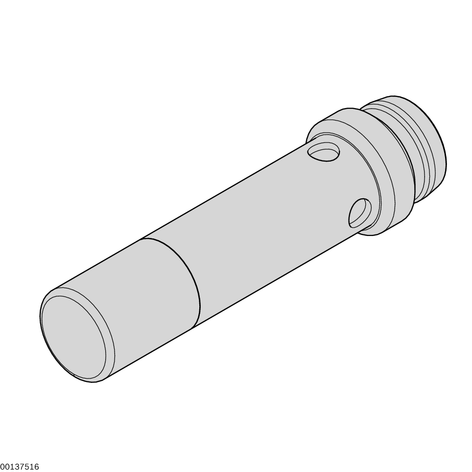 Optical LED function display, Nominal switching distance S<sub>N</sub> = 4 mm, Push-in fitting: M8 x 1, Dimensions: 6.5 x 30 mm, Fastening by switch brackets / Material Number:3842542500