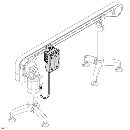 Drive and return unit STS, frequency converter