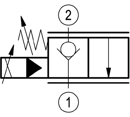 Bosch Rexroth Magnetbetätigtes Ventil, elektroproportional - KSVS.1 KSVS.1