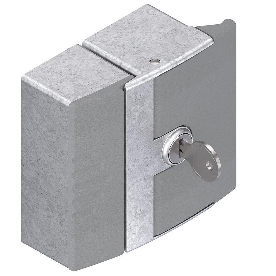 Bosch Rexroth Die Cast Zinc, Galvanised Steel Door Lock, MGE