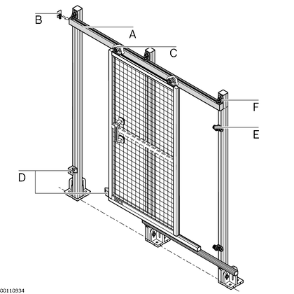 Components for sliding door