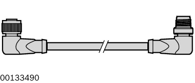 Connecting cable between antenna and communication module, Power supply for communication module / Material Number:3842410110