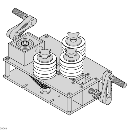 Bending tool for lateral guide