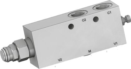 Bosch Rexroth Gegenhalteventil mit regenerativer Funktion - A-VBSO-SE-CCAP-33-PL A-VBSO-SE-CCAP-33-PL