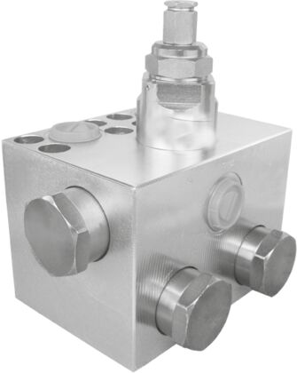 Bosch Rexroth Ventil für Motoren - Doppeltes Überdruckventil - Baureihe A-VAA-CC-42-FMA2FE-45-56-63 A-VAA-CC-42-FMA2FE-45-56-63 Serie