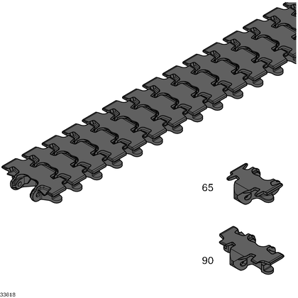 Conveyor chain ESD