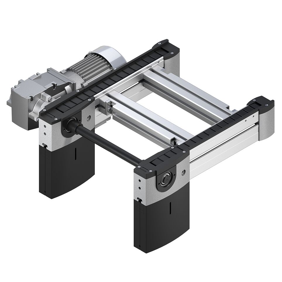 Special models on request, Motor connection: optionally with cable/plug or terminal box motor connection, Motor mounting right or left, Conveyor medium: plastic flat top chain (with KA = A suitable for use in an EPA), Functional operation conveyor complet / Material Number:3842999985