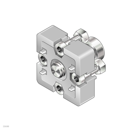 Longitudinal end connector 45 Pneu