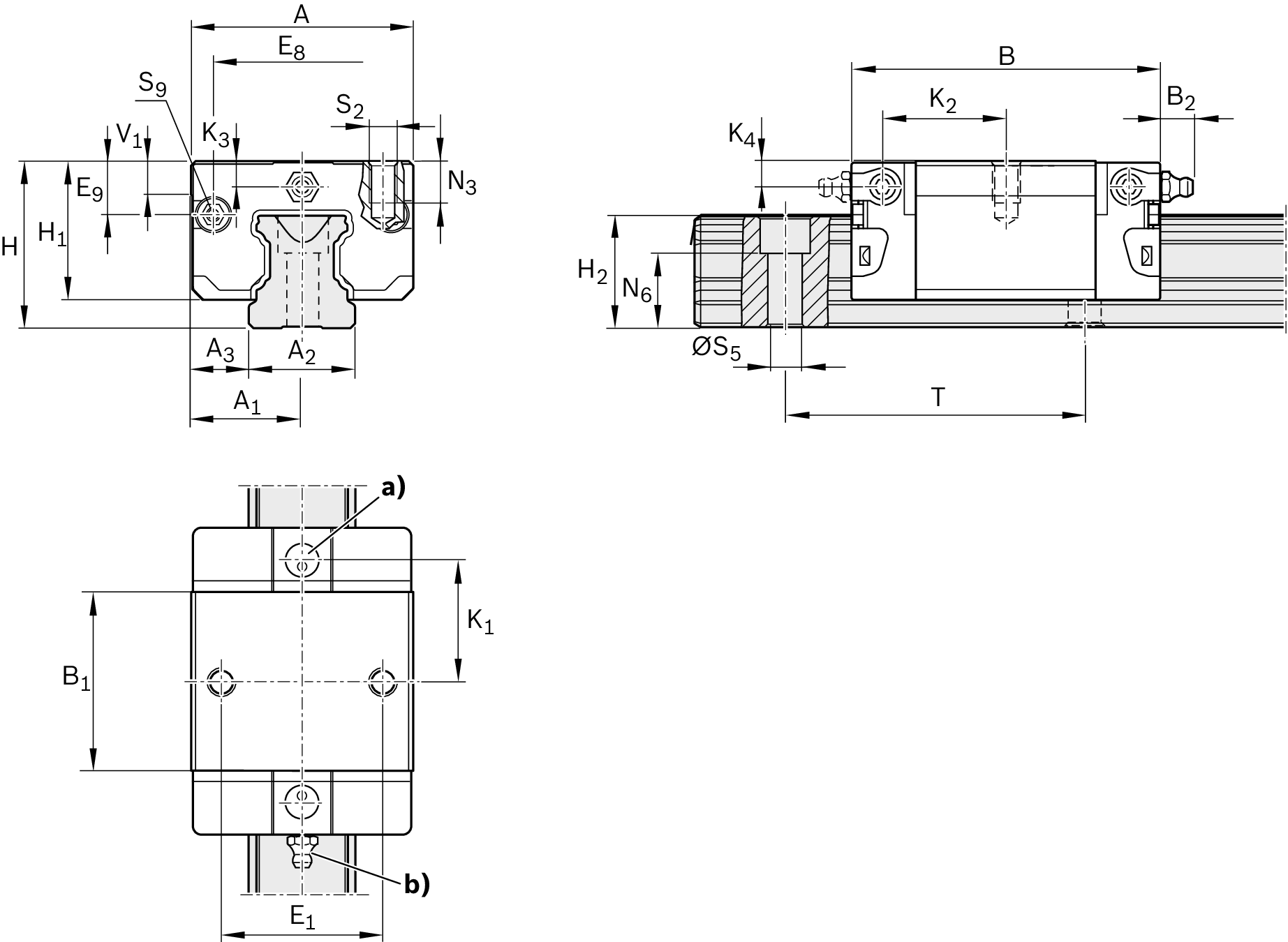 BALL RUNNER BLOCK CARBON STEEL R166689420 | R166689420