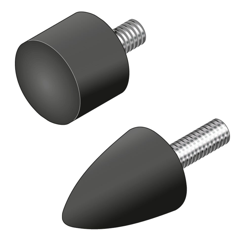 For damping impact and noise on doors, flaps, and covers / Material Number:3842510165