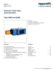 PRESSURE RELIEF VALVE -Z Z2DB10VC2-4X/315V r900411430