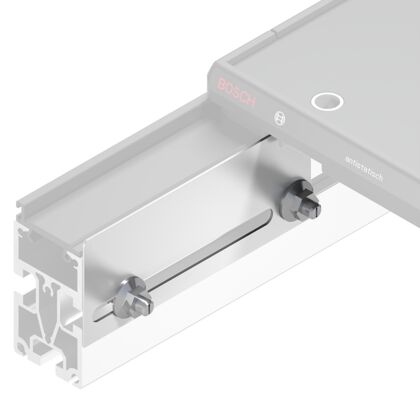 Workpiece pallet inner guide