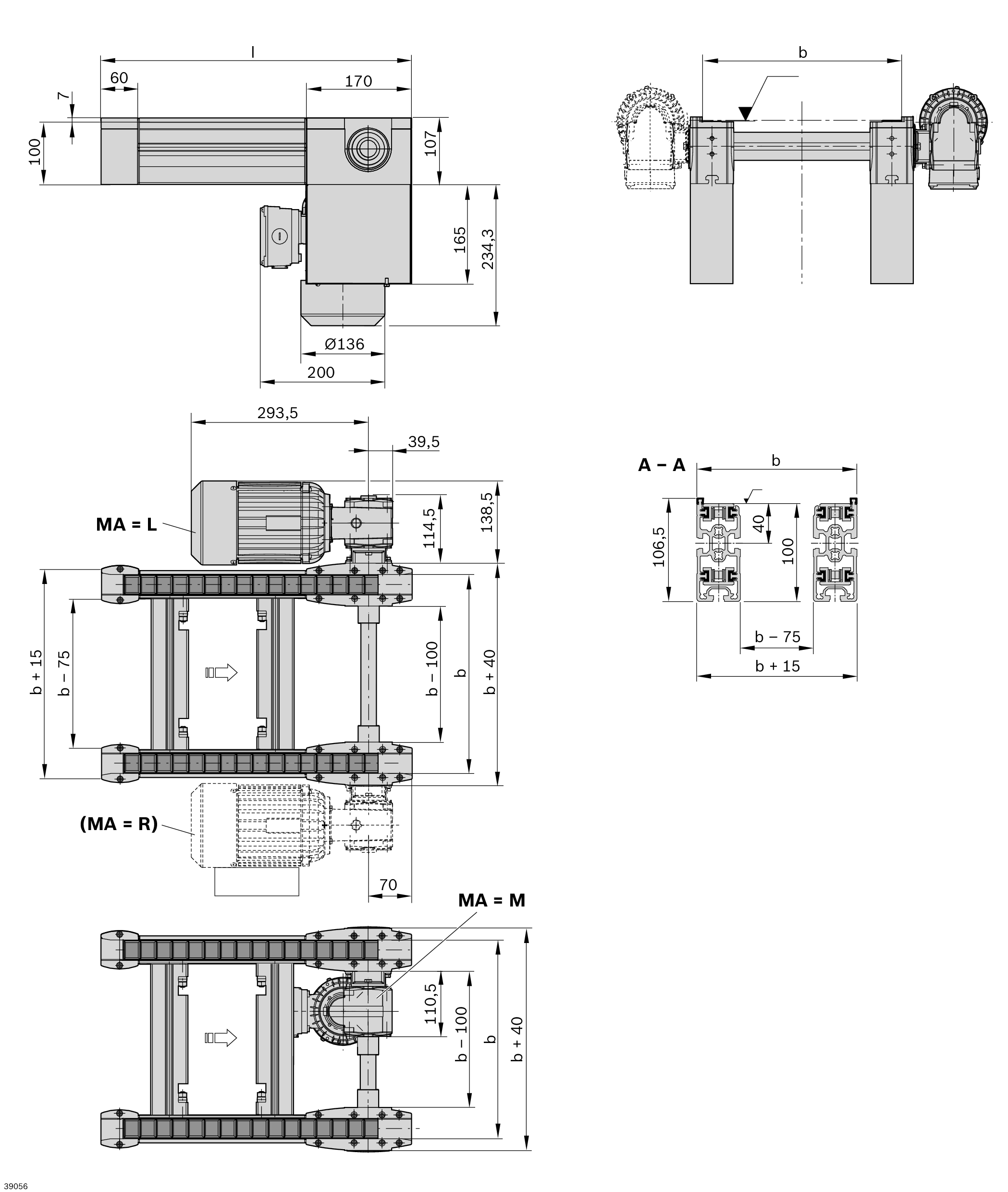 BELTSECTION 3842999917 Rexroth