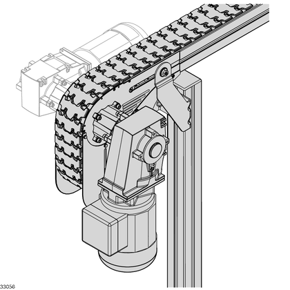 Drive and return unit AL