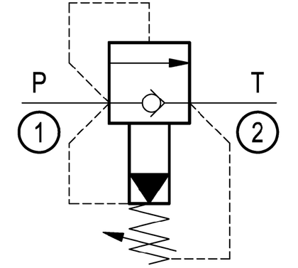 Bosch Rexroth Druckbegrenzungsventil - VMR1-16 VMR1-16