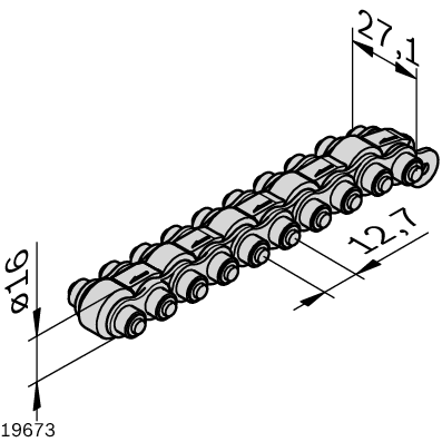 Buy Bosch Rexroth 3842536268. Accumulation Roller Chain with PA