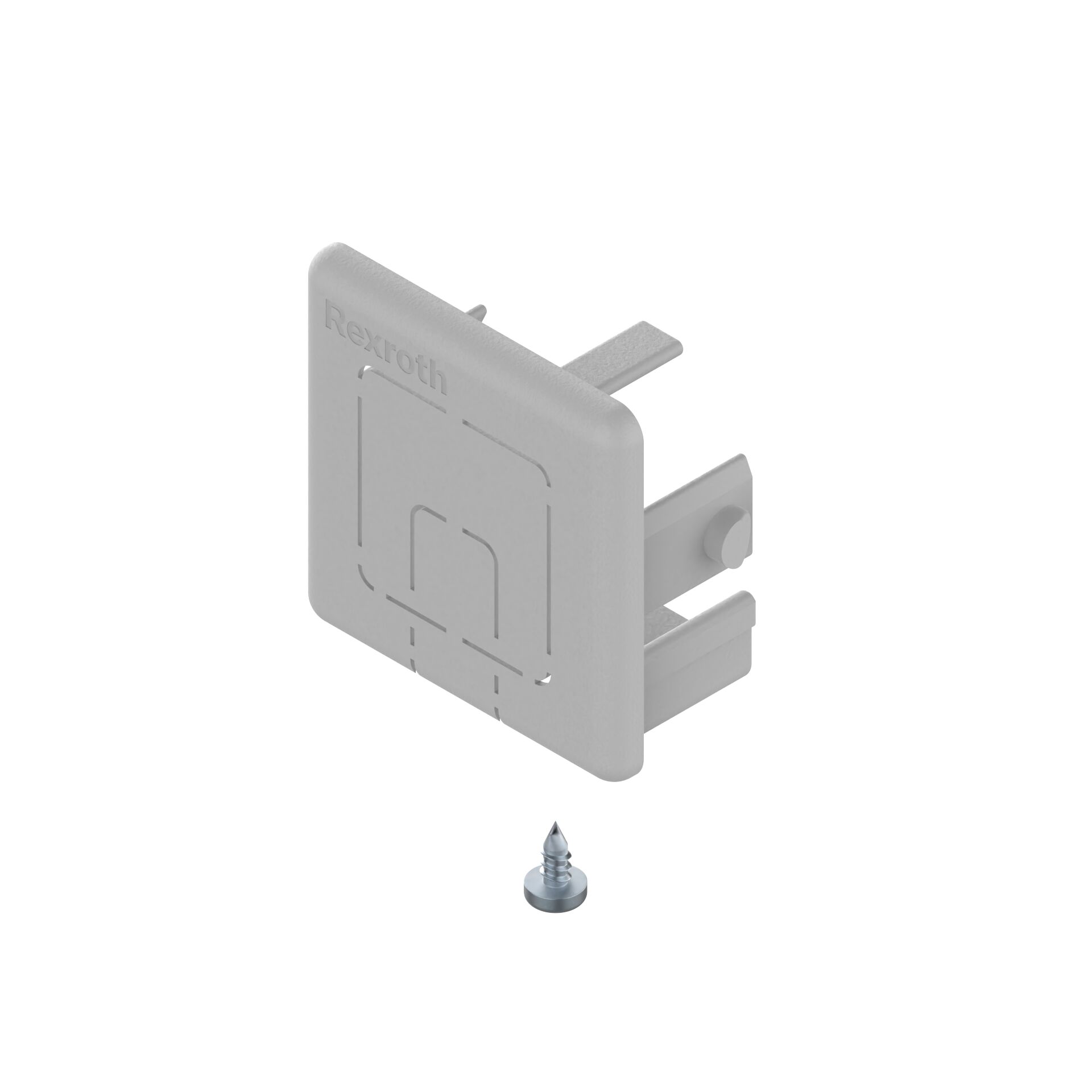 Cable duct for routing electrical lines, Captive cover, Really easy to access, Large usable volume, Simple, fast assembly – just clips into the 10 mm slot, Cover cap for sealing the cable duct with pre-punched holes for running cables through, VDE certifi / Material Number:3842551004