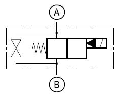 Bosch Rexroth Patronenausführung in Anschlussblock - VEI-CN-16-08A VEI-CN-16-08A