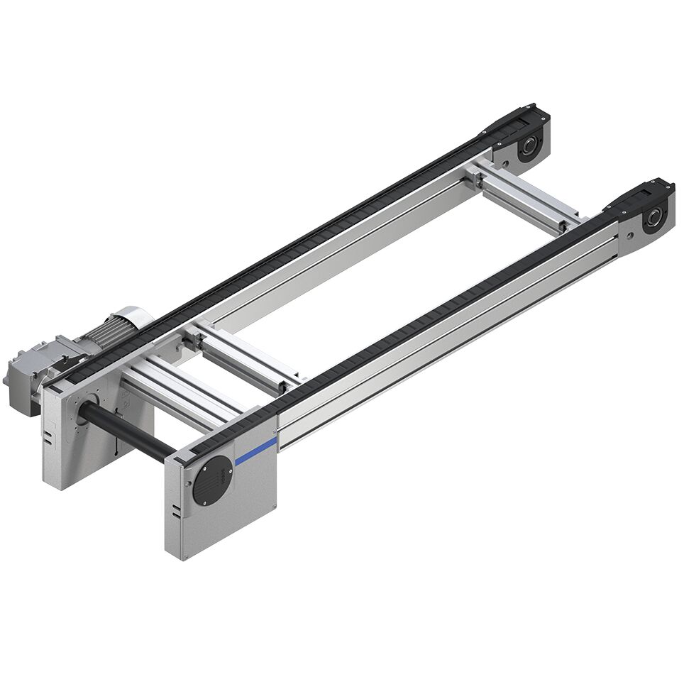 Special models on request, Motor mounting right, left or central, Motor connection: optionally with cable/plug or terminal box motor connection, Conveyor medium: plastic flat top chain (with KA = A suitable for use in an EPA), Functional operation conveyo / Material Number:3842998239