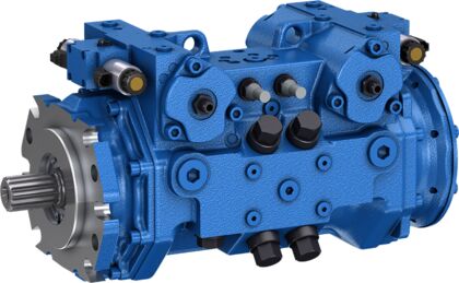 Bosch Rexroth Axialkolben-Verstelldoppelpumpe A24VG Baureihe 10 A24VG/1x
