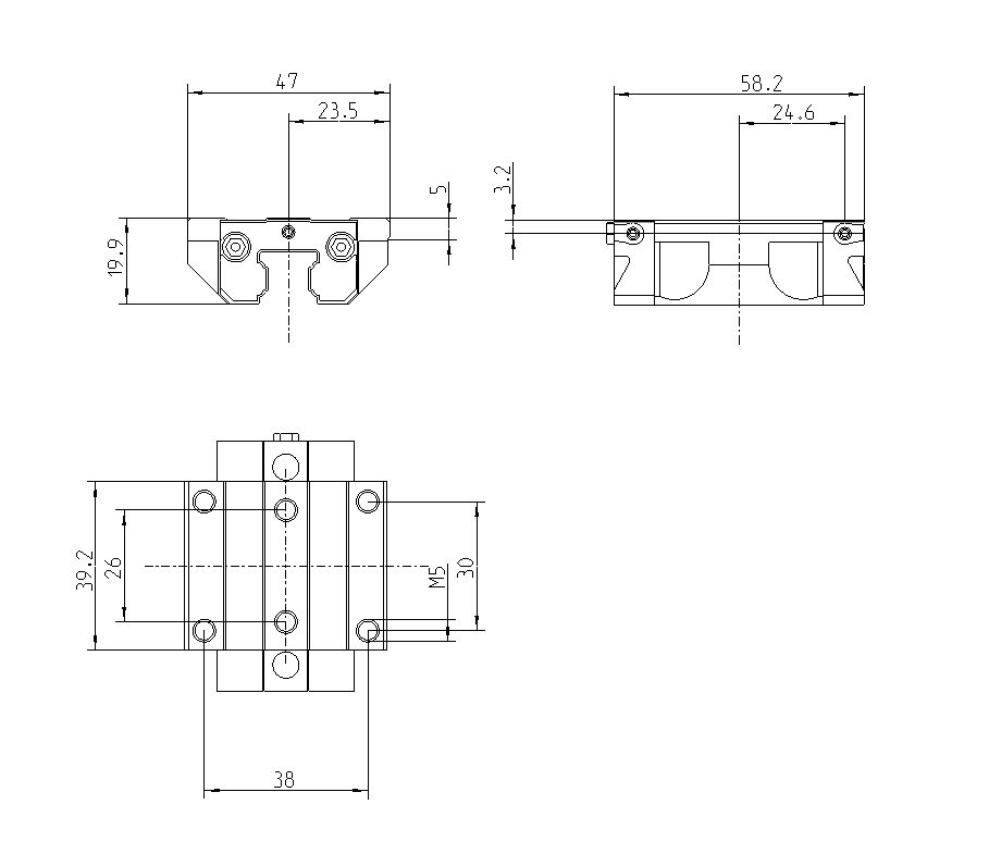 BALL-RUNNER-BLOCK-CARBON-STEEL | R165111420 | Rexroth