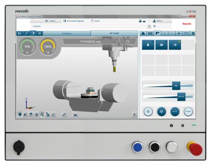 ctrlX HMI DE housed display