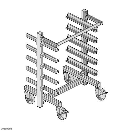 Material shuttle self-assembly elements