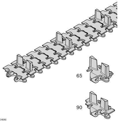 Cleated chain