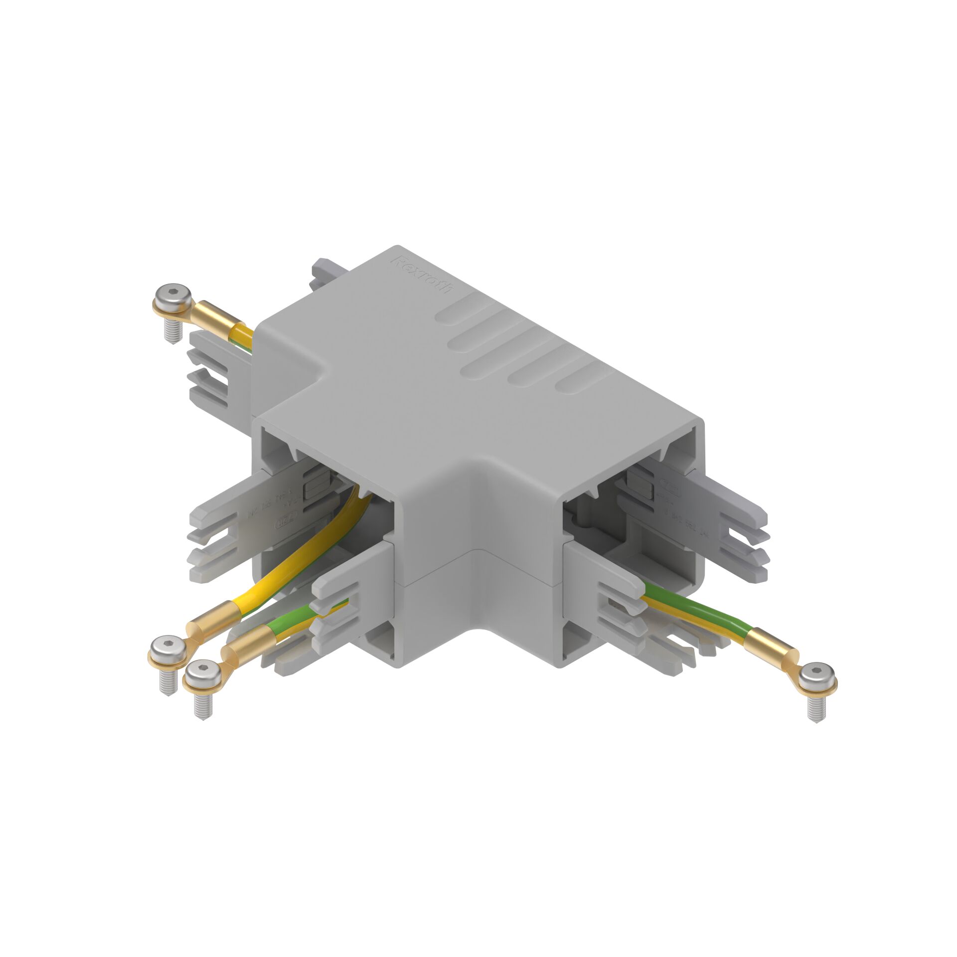 VDE certified, Cable ducts can be made conductive by using supplied potential equalizing cable, Modular design, Cable ducts connected together with push-in connecting elements / Material Number:3842558644