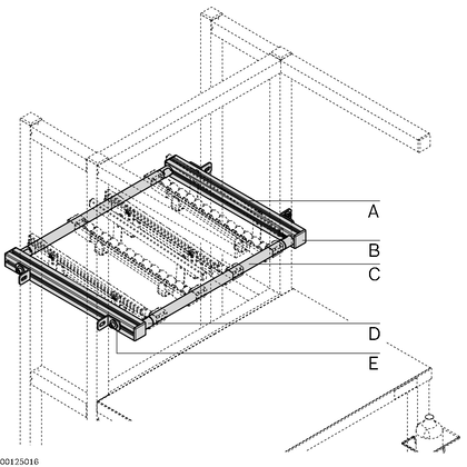 Conveyor level self-assembly elements